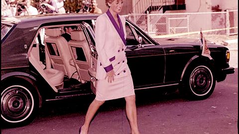 Lady Diana utilizó un Rolls-Royce Silver Spur de 1987 durante su visita a EEUU en 1990