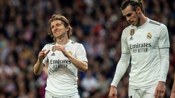 El croata Luka Modric y el galés Gareth Bale.