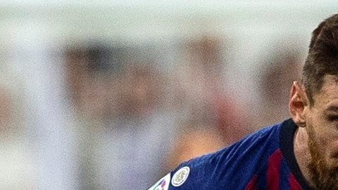 El delantero argentino del FC Barcelona, Lionel Messi.