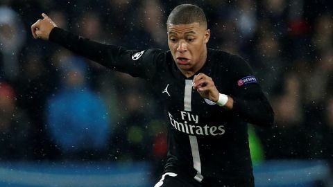 Kylian Mbappe es junto con Neymar la máxima figura del París Saint Germain y es ambicionado por el Real Madrid.