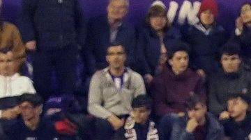 Los jugadores del Real Madrid festejan el triunfo ante el Real Valladolid.