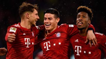 El Bayern Munich tuvo un día de campo ante el Mainz y James Rodriguez y fue protagonista.