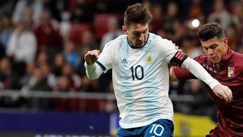 Venezuela derrotó 3-1 a Argentina, en un amistoso disputado en el Wanda Metropolitano