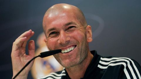 Zinedine Zidane, técnico del Real Madrid