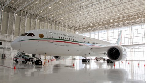 Avión presidencial de México.