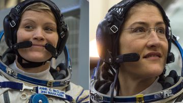 Estaba previsto que las astronautas Anne McClain y Christina Koch llevaran a cabo una caminata espacial este viernes.