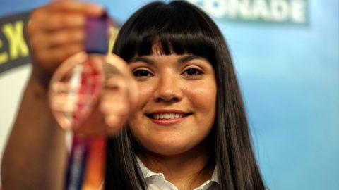 La cachanilla Alexa Moreno es la sensación de la gimnasia mexicana.
