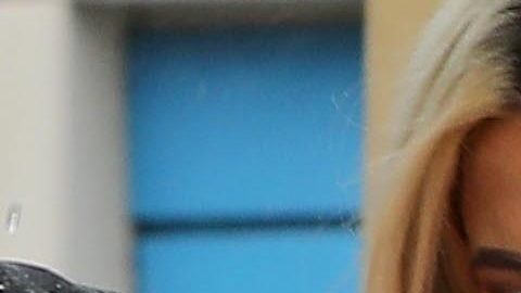 Khloé Kardashian y su hija True.