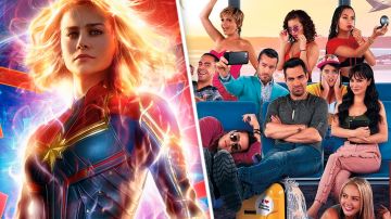 La película "Captain Marvel" y "No Manches Frida 2" en taquilla