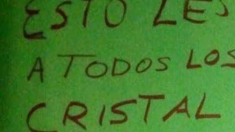 Mensaje dejado por supuestos miembros del CJNG en Guanajuato.