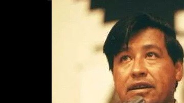 El líder sindical Cesar Chavez fue cofundador del Sindicato de Campesinos en California con Dolores Huerta.