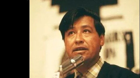 El líder sindical Cesar Chavez fue cofundador del Sindicato de Campesinos en California con Dolores Huerta.