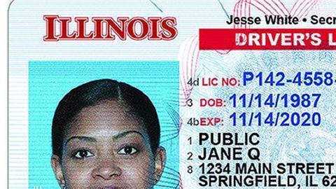 Las REAL ID tienen una estrella en la parte superior de la derecha
