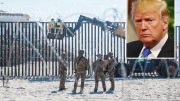 El presidente Trump busca utilizar recurso del Ejército para construir el muro.