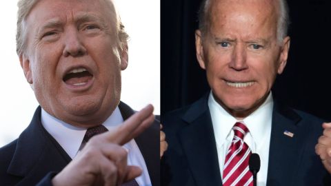 Trump aprovecho un desliz de Biden para atacarlo