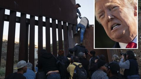 Trump amenazó con cerrar la frontera ante la inacción de México