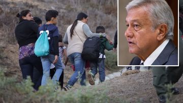 El presidente López Obrador ha hablado de ayuda humanitaria a inmigrantes.