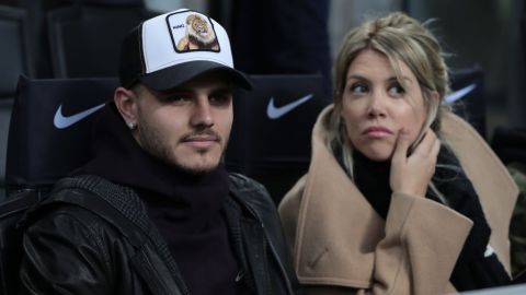 Mauro Icardi y su representante Wanda Nara esperan más noticias del Real Madrid