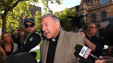 MELBOURNE, AUSTRALIA - FEBRUARY 27: Cardinal George Pell arrives at Melbourne County Court on February 27, 2019 in Melbourne, Australia. Pell, once the third most powerful man in the Vatican and Australia's most senior Catholic, was found guilty on 11 December in Melbourne's county court, but the result was subject to a suppression order and was only able to be reported from Tuesday. The jury was unanimous in their verdict, finding Pell guilty on five counts of child sexual assault in December 1996 and early 1997 at St Patrick's Cathedral.  (Photo by Michael Dodge/Getty Images)