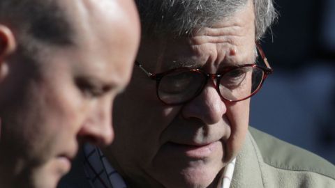 El fiscal general William Barr.