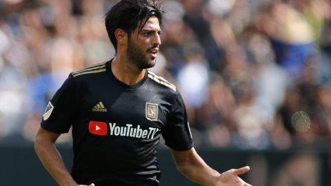 El delantero mexicano Carlos Vela.