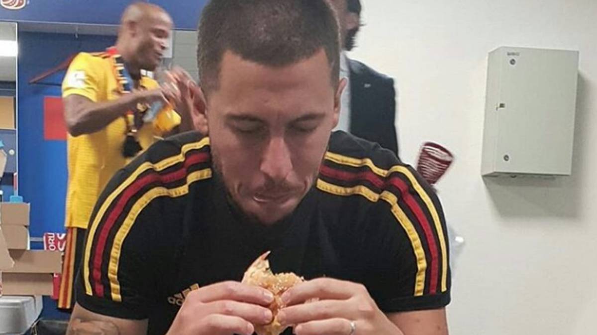 Eden Hazard dejó el estadio en 2011 para irse a comer una hamburguesa con su familia