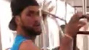 Imágenes de la agresión