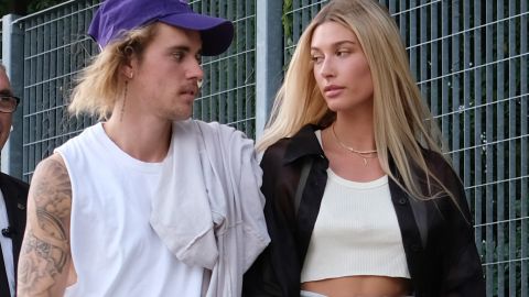 Justin y Hailey Bieber.