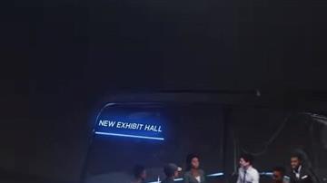 Fotografía cedida por Las Vegas News Bureau de la concepción artística de un vehículo eléctrico autónomo de alta velocidad (AEV) realizada por The Boring Company (TBC).