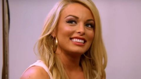 La luchadora de WWE Mandy Rose.