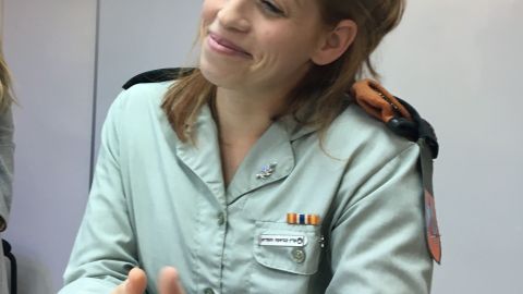 Karin Kvitca Huberman, miembro de las Fuerzas de Seguridad de Israel y especializada en rescates.