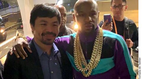 Manny Pacquiao no quita el dedo del renglón para enfrentar de nuevo a Floyd Mayweather