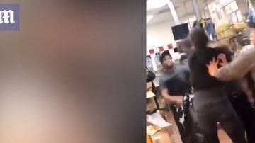 Pelea empleadas McDonald´s