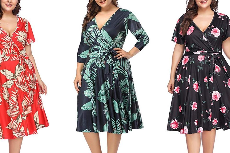5 vestidos casuales que te ayudarán a disimular el tamaño de tu barriga si  eres de talla grande - La Opinión