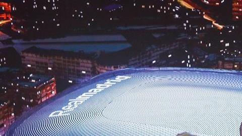 El presidente del Real Madrid, Florentino Pérez, presentó el proyecto del nuevo Santiago Bernabéu