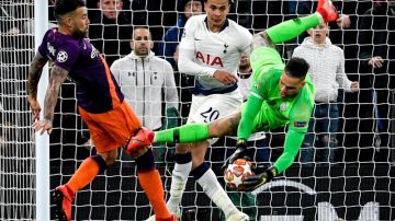 Tottenham se impuso 1-0 al Manchester City en la ida de los octavos de final de la Champions League