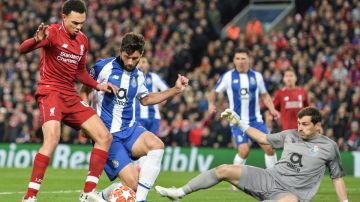 El Liverpool se impuso al FC Porto en la ida de los cuatros de final de la Champions.
