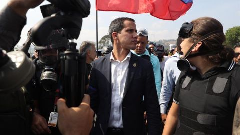 Juan Guaidó, presidente encargado de Venezuela.