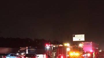 El accidente fue reportado a las 4:23 a.m.
