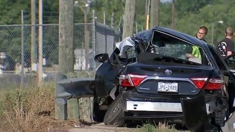 El accidente ocurrió el sábado a eso de las 2:07 p.m. en la intersección de Fallbrook Dr. y TC Jester.
