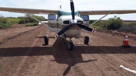 aeronave en Sinaloa