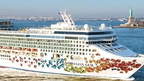 El barco "Norwegian Gem"