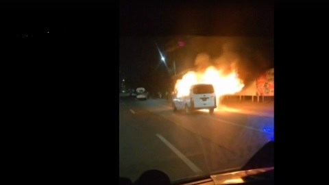 Ataques al transporte público en Ecatepec, México.