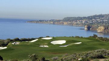 El campo de golf Trump ubicado en Rancho Palos Verdes.