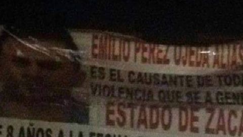 ¿CJNG y Cártel de Sinaloa también están detrás de narcomantas en Zacatecas?