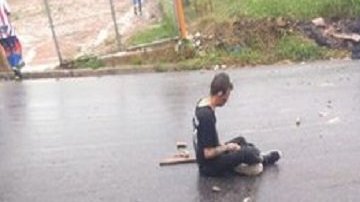 Aficionados de Sao Paulo y Corinthians se trenzaron a golpes en las calles de Sao Paulo.