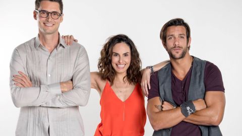 Doña Flor y sus dos maridos es protagonizada por Sergio Mur, Ana Serradilla y Joaquín Ferreira / Foto: Televisa
