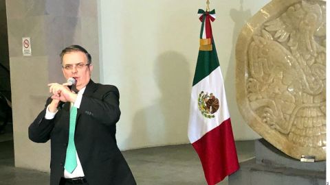 Marcelo Ebrard, canciller de México.