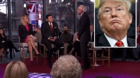 El demócrata estuvo en un programa especial de Fox News.