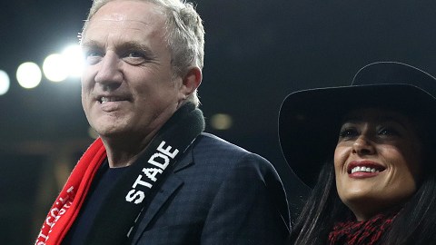 François-Henri Pinault y Samla Hayek